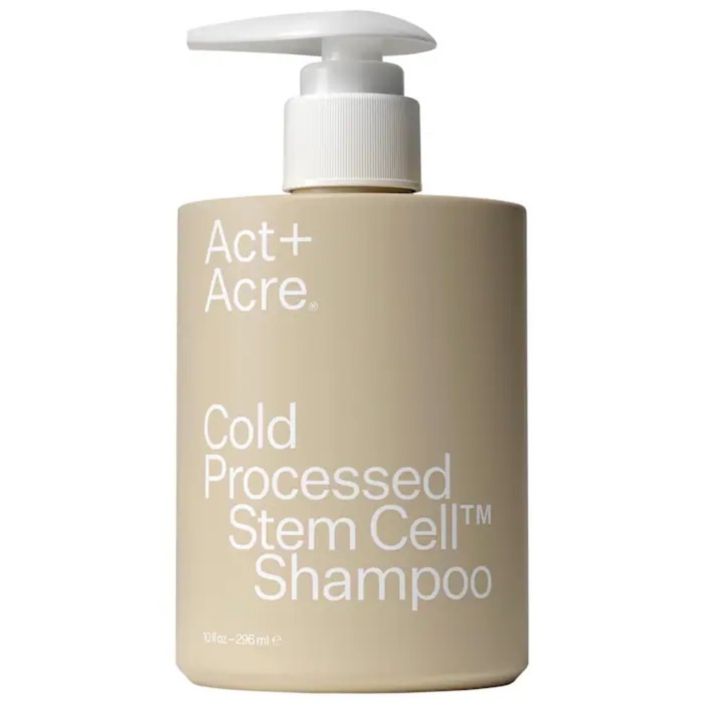 New Act+Acre 
Stem Cell Shampoo For Thicker+ Fuller-Looking Hair